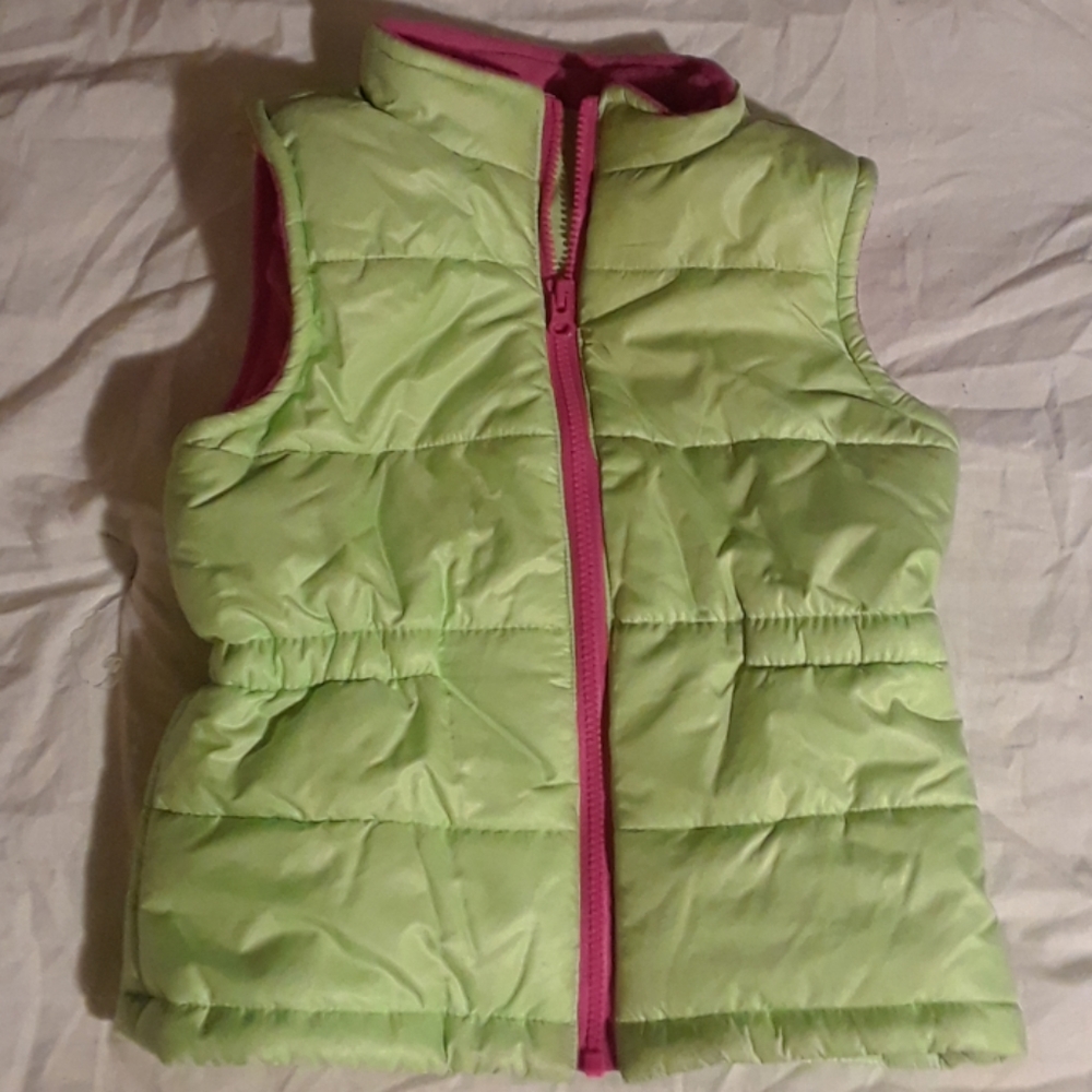 Puffer ski jacket size 18-24 months green